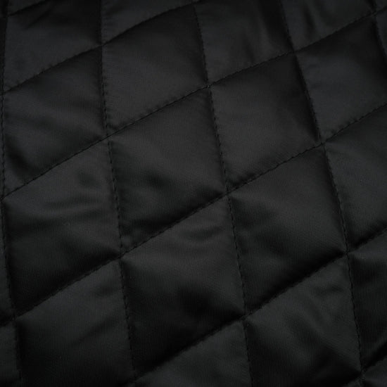 Virginie quilted cropped leather jacket