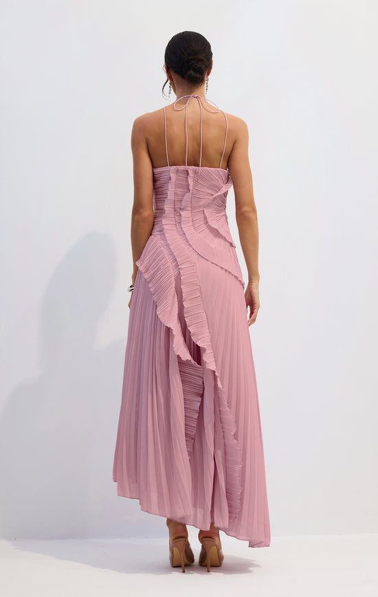 Breeze Ruffled Pleated - Pink