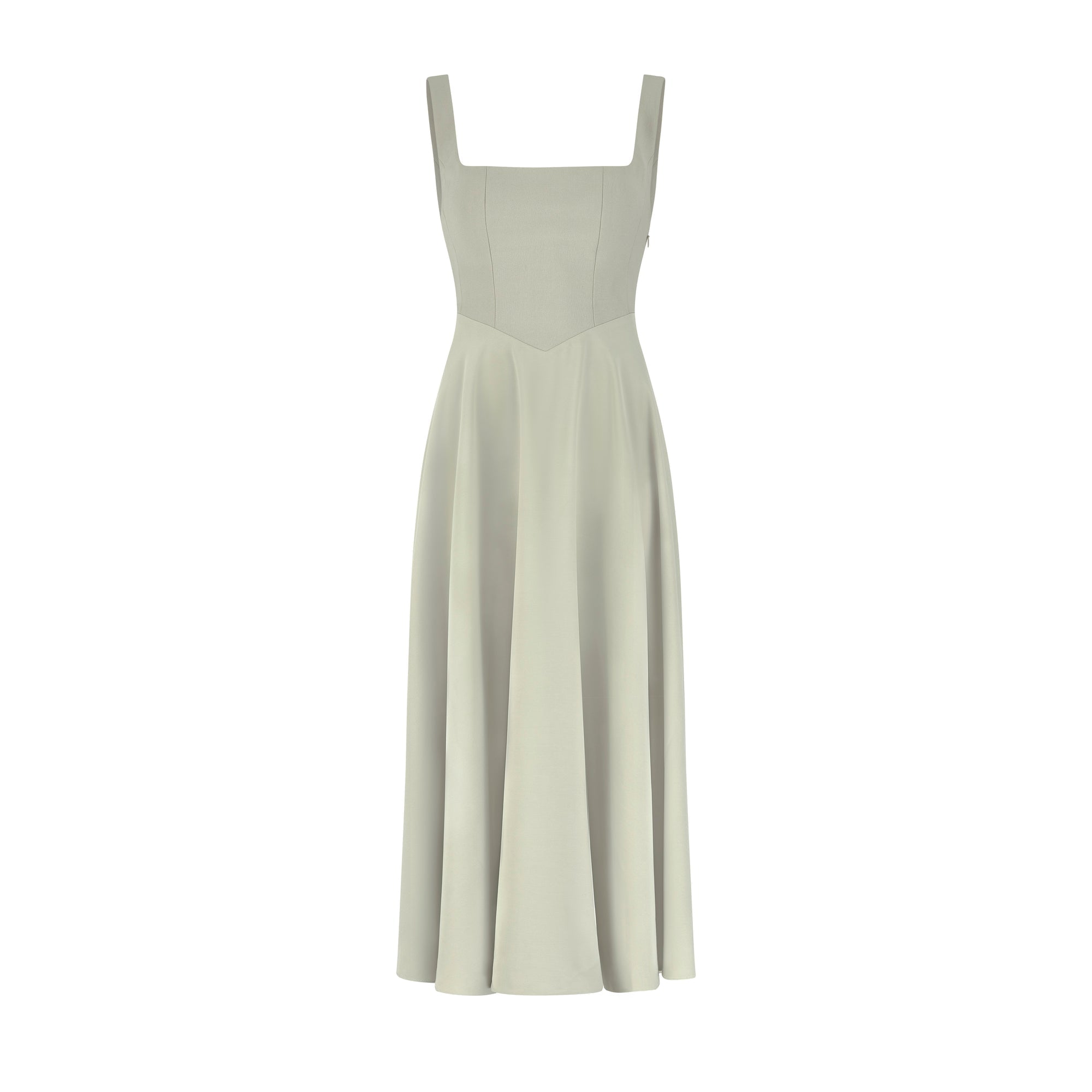 Olive Grace Midi Dress
