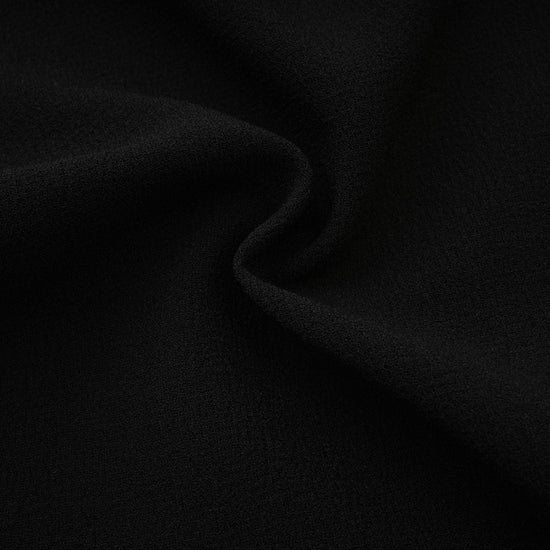 Uaine Black Two-Piece Jacket and Skirt Set