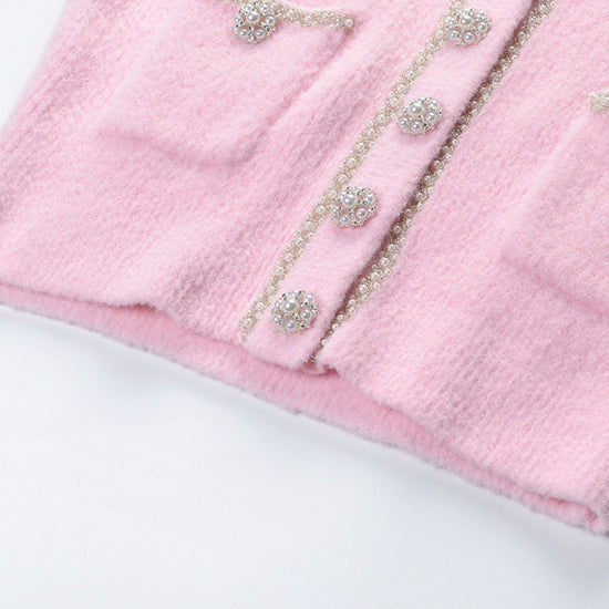 Adèle pink jacket & skirt matching set - Miss Rosier - Women's Online Boutique