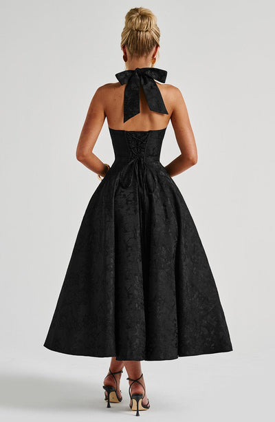 Dream Midi Dress - Black