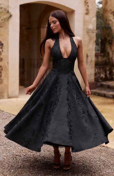 Dream Midi Dress - Black