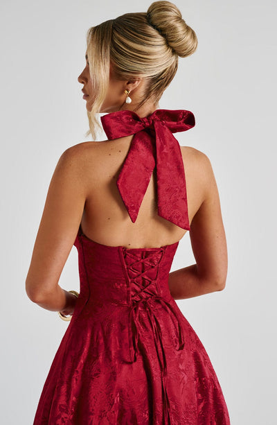 Dream Midi Dress - Red