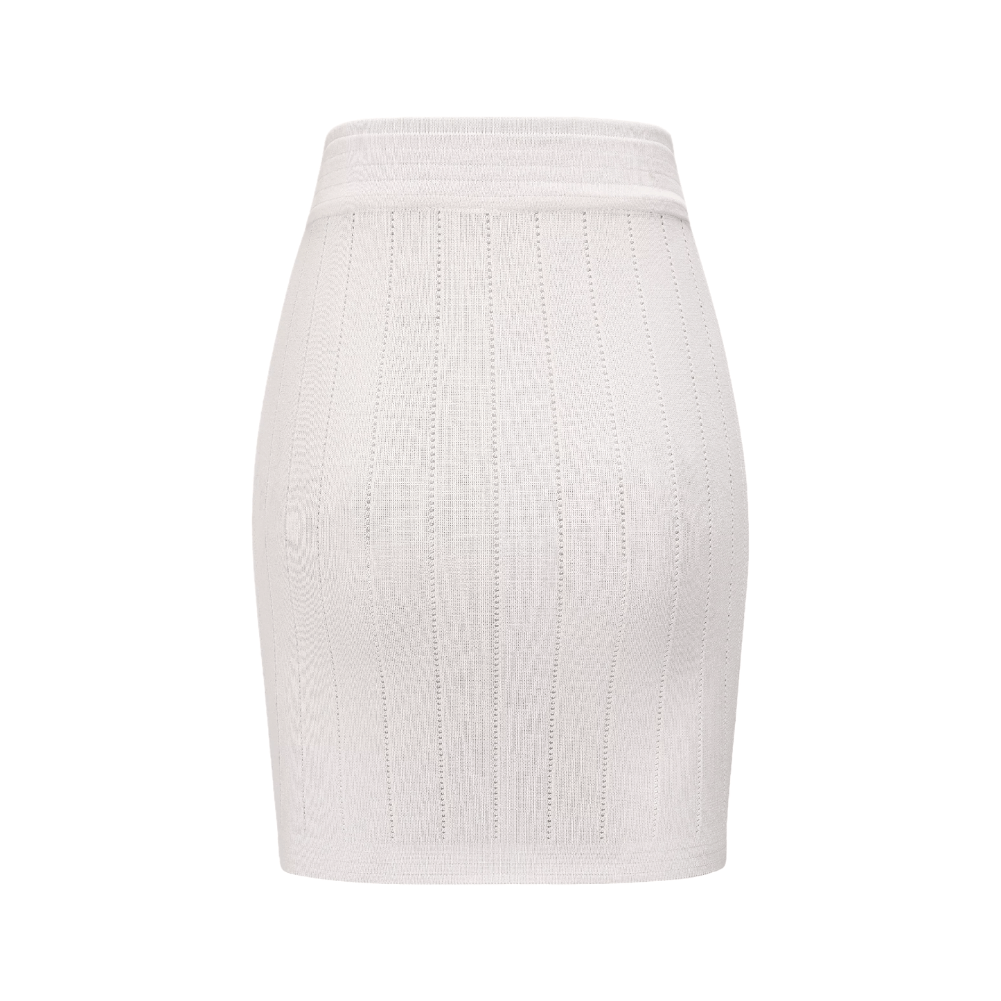 Serio Ludere-button detailing knitted top & skirt matching set - itsy, it‘s different